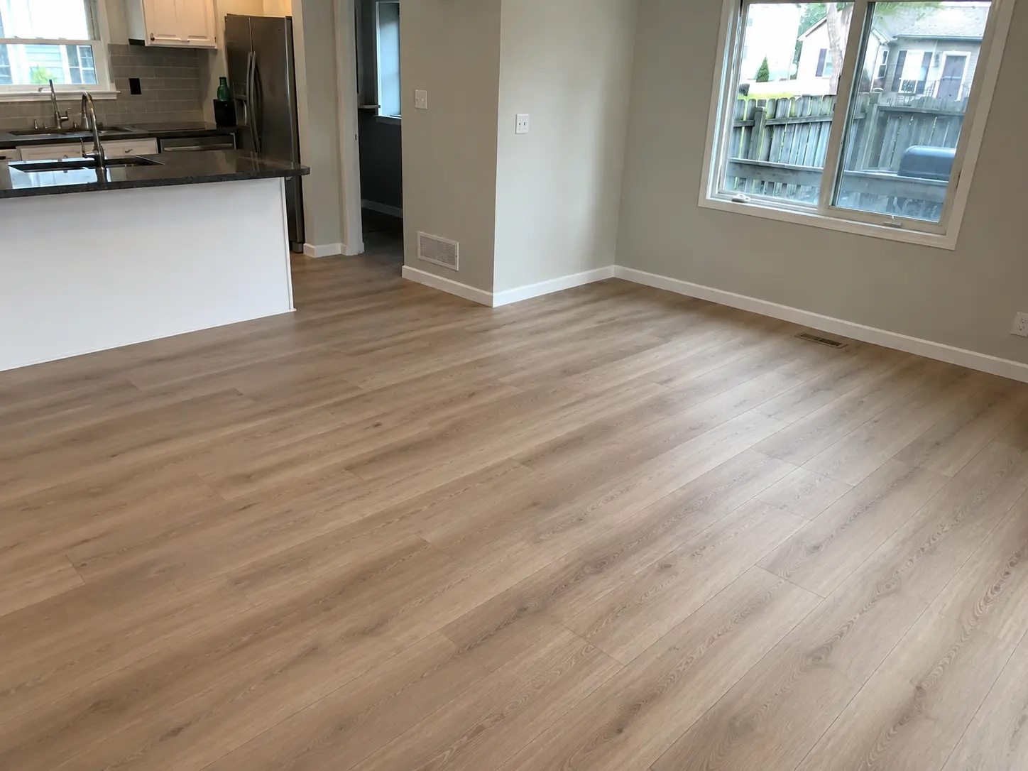 After Modern Vinyl Room Upgrade