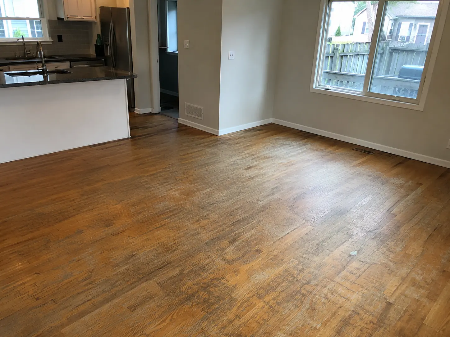 Before Modern Vinyl Room Upgrade